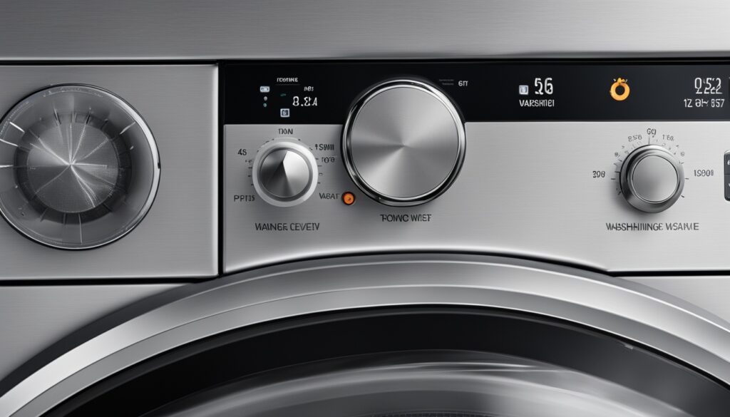 washing machine features